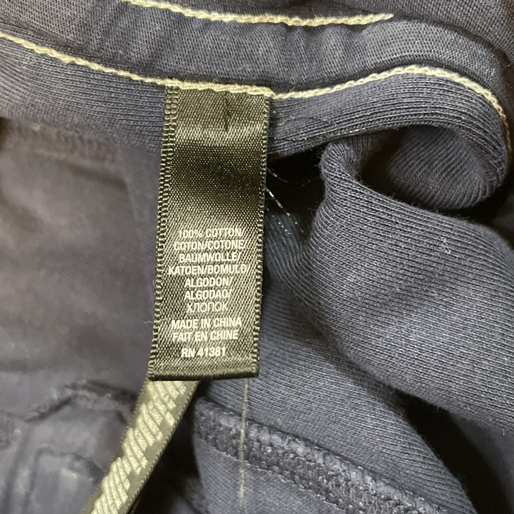RLX Ralph Lauren Sweatpants Mens XL Navy Cotton Joggers Zip Pocket Athletic - Picture 8 of 8